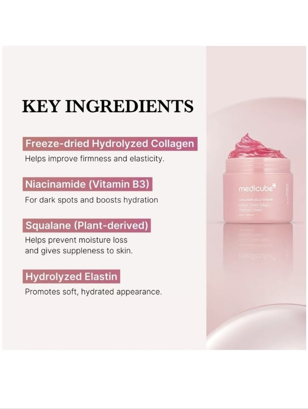 Medicube Collagen Jelly Cream, 3.71 fl oz. NIB - Picture 4 of 5